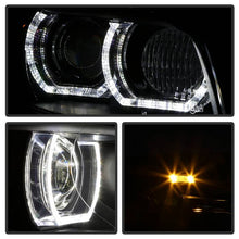 Load image into Gallery viewer, 665.78 Spyder Projector Headlights BMW 3 Series E92 (2008-2010) LED DRL - Black / Chrome - Redline360 Alternate Image