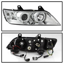 Load image into Gallery viewer, 343.04 Spyder Projector Headlights BMW Z3 (1996-2002) w/ LED Halo - Black / Chrome / Smoke - Redline360 Alternate Image