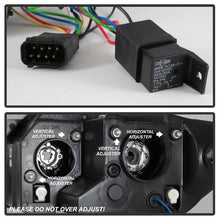 Load image into Gallery viewer, Spyder Projector Headlights BMW Z4 (2003-2008) with LED Halo and Black or Chrome Housing - Xenon/HID Model - Black Alternate Image