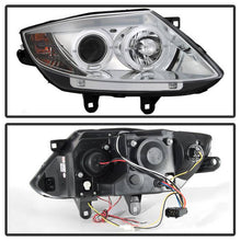Load image into Gallery viewer, Spyder Projector Headlights BMW Z4 (2003-2008) with LED Halo and Black or Chrome Housing - Xenon/HID Model - Black Alternate Image