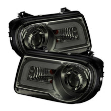 Load image into Gallery viewer, 336.66 Spyder Projector Headlights Chrysler 300C (2005-2010) LED DRL / LED Halo - Black or Chrome or Smoke - Redline360 Alternate Image