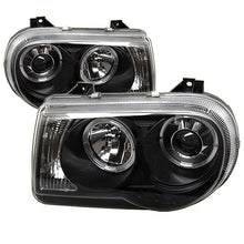 Load image into Gallery viewer, 336.66 Spyder Projector Headlights Chrysler 300C (2005-2010) LED DRL / LED Halo - Black or Chrome or Smoke - Redline360 Alternate Image