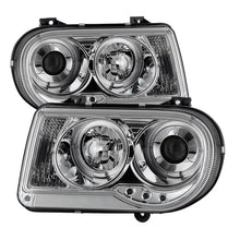 Load image into Gallery viewer, 336.66 Spyder Projector Headlights Chrysler 300C (2005-2010) LED DRL / LED Halo - Black or Chrome or Smoke - Redline360 Alternate Image