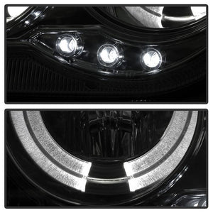 336.66 Spyder Projector Headlights Chrysler 300C (2005-2010) LED DRL / LED Halo - Black or Chrome or Smoke - Redline360