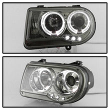 Load image into Gallery viewer, 336.66 Spyder Projector Headlights Chrysler 300C (2005-2010) LED DRL / LED Halo - Black or Chrome or Smoke - Redline360 Alternate Image