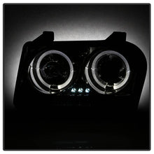 Load image into Gallery viewer, 225.88 Spyder Projector Headlights Chrysler 300 (2005-2008) w/ LED Halo - Black / Chrome / Smoke - Redline360 Alternate Image