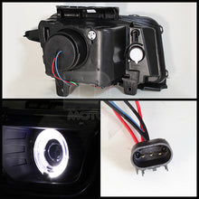 Load image into Gallery viewer, 330.28 Spyder Projector Headlights Chevy Camaro (2010-2013) w/ Dual Halo - LED Halo - Black - Redline360 Alternate Image