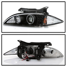 Load image into Gallery viewer, 244.44 Spyder Projector Headlights Chevy Cavalier (1995-1999) w/ LED Halo - Black - Redline360 Alternate Image