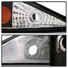 Load image into Gallery viewer, 244.44 Spyder Projector Headlights Chevy Cavalier (1995-1999) w/ LED Halo - Black - Redline360 Alternate Image