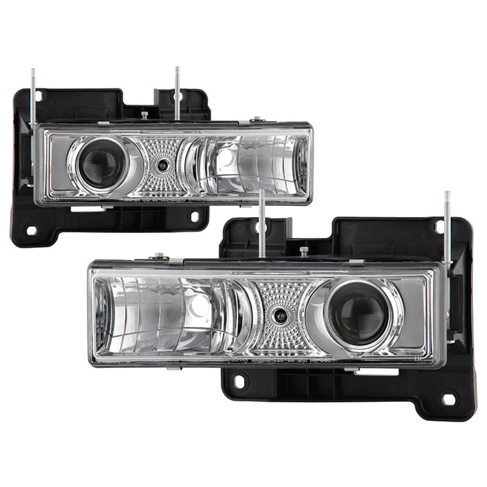 Spyder Projector Headlights Chevy C/K Series 1500/2500/3500 (1988