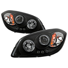 Load image into Gallery viewer, Spyder Projector Headlights Cobalt (05-10) G5 (07-09) Pursuit (05-06) w/ LED Halo - Black / Smoke - Black Alternate Image