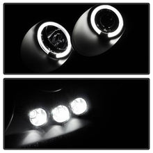 Load image into Gallery viewer, Spyder Projector Headlights Cobalt (05-10) G5 (07-09) Pursuit (05-06) w/ LED Halo - Black / Smoke - Black Alternate Image