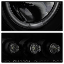 Load image into Gallery viewer, Spyder Projector Headlights GMC Sierra 1500/2500/3500 (99-06) Denali (02-07) w/ - CCFL Halo / LED Halo / Light Bar DRL - with CCFL Halo - Black Alternate Image