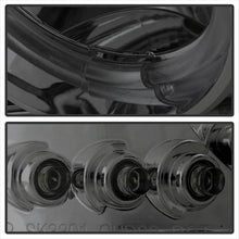 Load image into Gallery viewer, Spyder Projector Headlights GMC Sierra 1500/2500/3500 (99-06) Denali (02-07) w/ - CCFL Halo / LED Halo / Light Bar DRL - with CCFL Halo - Black Alternate Image