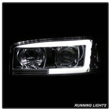 Load image into Gallery viewer, 256.62 Spyder Projector Headlights GMC Sierra 1500/2500/3500 (99-06) Denali (02-07) w/ - CCFL Halo / LED Halo / Light Bar DRL - Redline360 Alternate Image