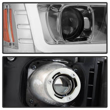 Load image into Gallery viewer, Spyder Projector Headlights GMC Sierra 1500/2500/3500 (99-06) Denali (02-07) w/ - CCFL Halo / LED Halo / Light Bar DRL - with CCFL Halo - Black Alternate Image
