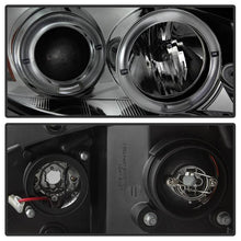 Load image into Gallery viewer, Spyder Projector Headlights Chevy Impala (2006-2013) Monte Carlo (2006-2007) with - LED Halo / Light Bar - with LED Halo - Black Alternate Image