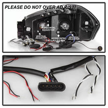 Load image into Gallery viewer, Spyder Projector Headlights Chevy Impala (2006-2013) Monte Carlo (2006-2007) with - LED Halo / Light Bar - with LED Halo - Black Alternate Image