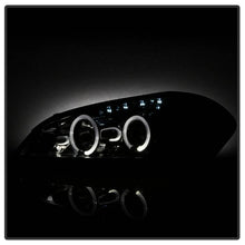 Load image into Gallery viewer, Spyder Projector Headlights Chevy Impala (2006-2013) Monte Carlo (2006-2007) with - LED Halo / Light Bar - with LED Halo - Black Alternate Image