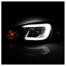 Load image into Gallery viewer, Spyder Projector Headlights Chevy Impala (2006-2013) Monte Carlo (2006-2007) with - LED Halo / Light Bar - with LED Halo - Black Alternate Image
