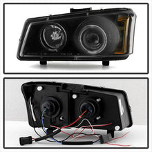 Load image into Gallery viewer, 224.72 Spyder Projector Headlights Chevy Silverado 1500/2500/3500 / 2500HD (2003-2006) w/ - LED Halo / CCFL Halo - Redline360 Alternate Image