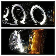 Load image into Gallery viewer, 224.72 Spyder Projector Headlights Chevy Silverado 1500/2500/3500 / 2500HD (2003-2006) w/ - LED Halo / CCFL Halo - Redline360 Alternate Image