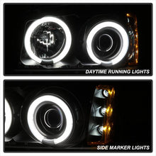 Load image into Gallery viewer, 224.72 Spyder Projector Headlights Chevy Silverado 1500/2500/3500 / 2500HD (2003-2006) w/ - LED Halo / CCFL Halo - Redline360 Alternate Image