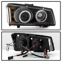 Load image into Gallery viewer, 224.72 Spyder Projector Headlights Chevy Silverado 1500/2500/3500 / 2500HD (2003-2006) w/ - LED Halo / CCFL Halo - Redline360 Alternate Image