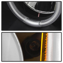 Load image into Gallery viewer, Spyder Projector Headlights Chevy Silverado 1500HD (2003-2007) Avalanche (2002-2006) w/ - LED Halo / CCFL Halo - with LED Halo - Black Alternate Image