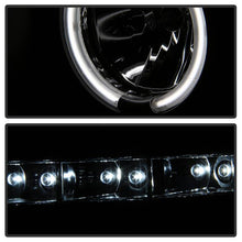Load image into Gallery viewer, Spyder Projector Headlights Chevy Silverado 1500 (2007-2013) 2500HD/3500HD (2007-2014) - Version 1 / Version 2 / Version 3 - Version 1 - CCFL Halo - Black Alternate Image