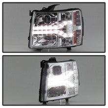 Load image into Gallery viewer, 305.34 Spyder Projector Headlights Chevy Silverado 1500 (2007-2013)  2500HD/3500HD (2007-2014) - Version 1 / Version 2 / Version 3 - Redline360 Alternate Image