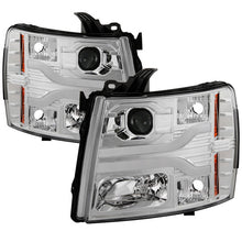 Load image into Gallery viewer, 305.34 Spyder Projector Headlights Chevy Silverado 1500 (2007-2013)  2500HD/3500HD (2007-2014) - Version 1 / Version 2 / Version 3 - Redline360 Alternate Image