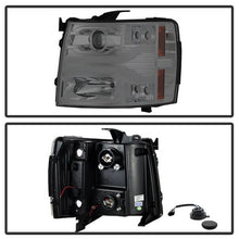 Load image into Gallery viewer, 305.34 Spyder Projector Headlights Chevy Silverado 1500 (2007-2013)  2500HD/3500HD (2007-2014) - Version 1 / Version 2 / Version 3 - Redline360 Alternate Image