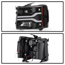 Load image into Gallery viewer, 305.34 Spyder Projector Headlights Chevy Silverado 1500 (2007-2013)  2500HD/3500HD (2007-2014) - Version 1 / Version 2 / Version 3 - Redline360 Alternate Image