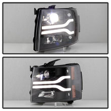 Load image into Gallery viewer, 305.34 Spyder Projector Headlights Chevy Silverado 1500 (2007-2013)  2500HD/3500HD (2007-2014) - Version 1 / Version 2 / Version 3 - Redline360 Alternate Image