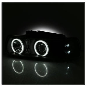 250.82 Spyder Projector Headlights Chevy Suburban 1500/2500 / Tahoe (2000-2006) with - CCFL Halo / LED Halo - Redline360