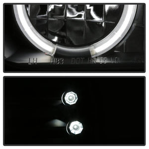 250.82 Spyder Projector Headlights Chevy Suburban 1500/2500 / Tahoe (2000-2006) with - CCFL Halo / LED Halo - Redline360