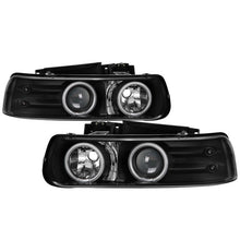 Load image into Gallery viewer, 250.82 Spyder Projector Headlights Chevy Suburban 1500/2500 / Tahoe (2000-2006) with - CCFL Halo / LED Halo - Redline360 Alternate Image