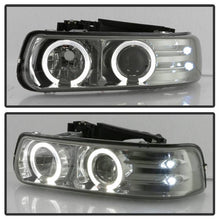 Load image into Gallery viewer, 250.82 Spyder Projector Headlights Chevy Suburban 1500/2500 / Tahoe (2000-2006) with - CCFL Halo / LED Halo - Redline360 Alternate Image