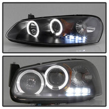 Load image into Gallery viewer, 292.00 Spyder Projector Headlights Chrysler Sebring 4Dr &amp; Convertible (2001-2003) Dodge Stratus 4Dr (2001-2006) with LED Halo - Black - Redline360 Alternate Image