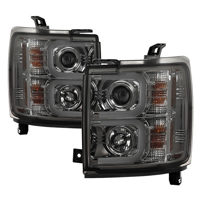 Spyder Projector Headlights Chevy Silverado 2500/3500 HD (2015