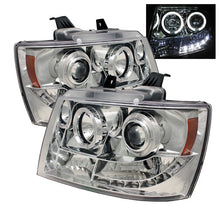 Load image into Gallery viewer, 310.56 Spyder Projector Headlights Chevy Suburban 1500/2500 / Tahoe / Avalanche (2007-2014) Halo / LED Light Bar - Redline360 Alternate Image