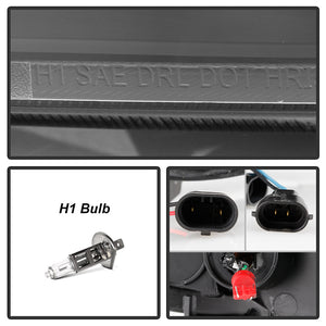 310.56 Spyder Projector Headlights Chevy Suburban 1500/2500 / Tahoe / Avalanche (2007-2014) Halo / LED Light Bar - Redline360