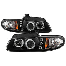 Load image into Gallery viewer, 274.60 Spyder Projector Headlights Dodge Caravan/Grand Caravan (1996-2000) Chrysler Town &amp; Country (1996-1997) Voyager (2000) with LED Halo - Black - Redline360 Alternate Image