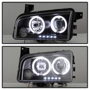 Spyder Projector Headlights Dodge Charger (2006-2010) Halogen Model ...