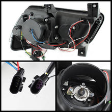 Load image into Gallery viewer, Spyder Projector Headlights Dodge Charger (2011-2014) Black w/ LED Light Tube DRL - OEM Halogen Model Alternate Image