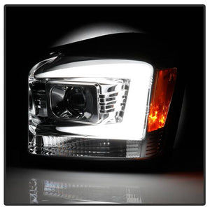 346.52 Spyder Projector Headlights Dodge Durango (2004-2006) - Black / Chrome - Redline360