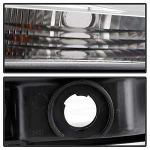 346.52 Spyder Projector Headlights Dodge Durango (2004-2006) - Black / Chrome - Redline360