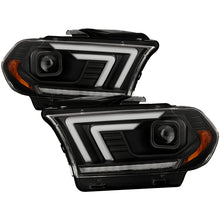 Load image into Gallery viewer, 489.00 Spyder Projector Headlights Dodge Durango (11-13) Sequential LED Signals - Black/Chrome - Redline360 Alternate Image