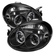 Load image into Gallery viewer, 224.72 Spyder Projector Headlights Dodge Neon (2003-2005) with LED Halo - Black - Redline360 Alternate Image
